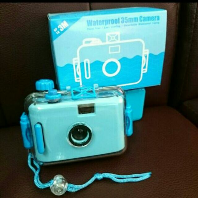 韓版 LOMO防水相機（水藍色）