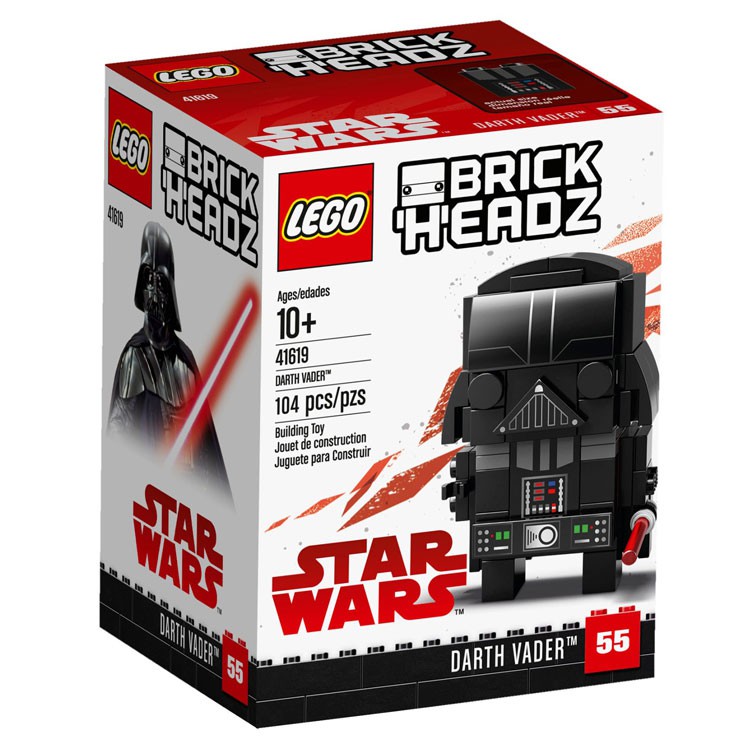 ［想樂］全新 樂高 Lego 41619 Brickheadz 星際大戰 黑武士 Darth Vader