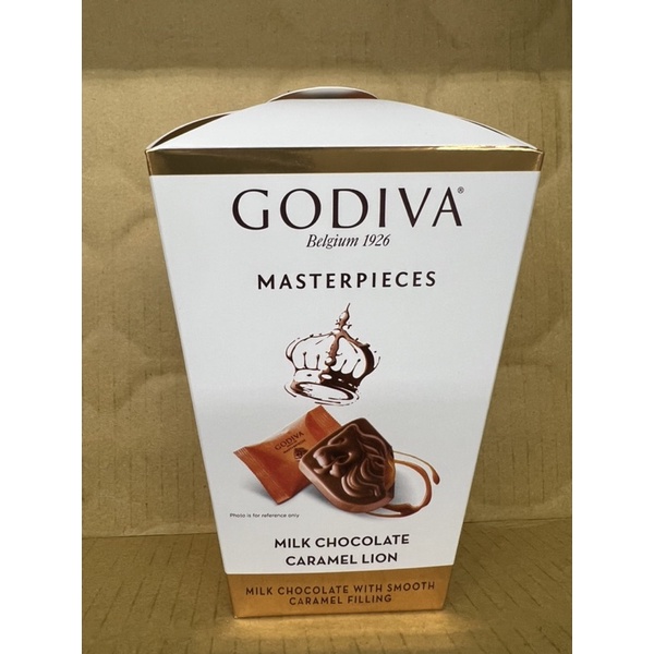 GODIVA盒装焦糖牛奶巧克力/巧克力醬黑巧克力106.5g/盒