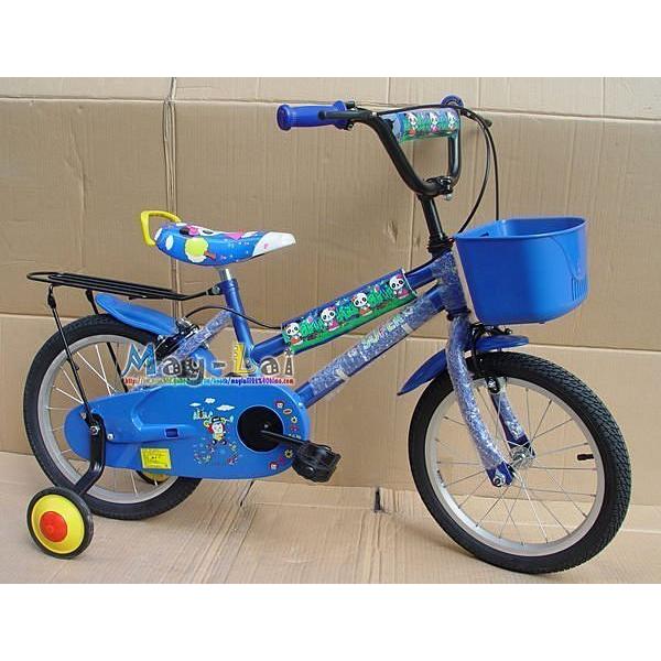 兒童腳踏車 台灣製 16吋 ◎打氣輪◎  組好出貨 ☆美來☆ 熊貓 雙管 腳踏車 單車 自行車 童車 5