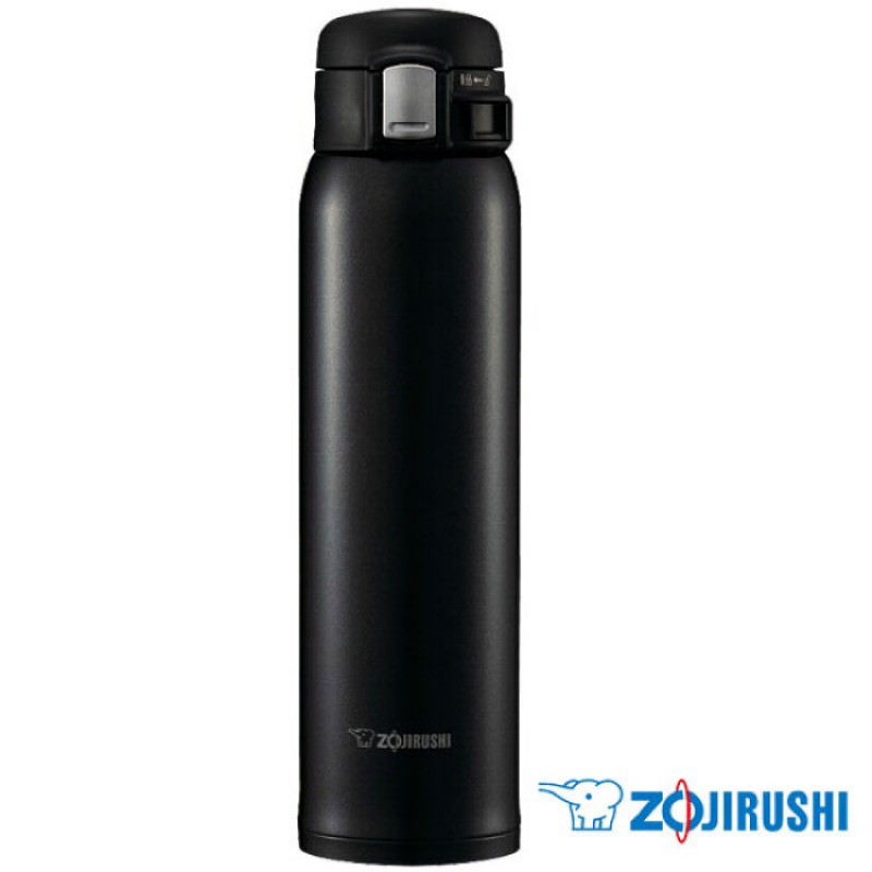 日本 帶回 象印 保溫瓶 0.6L 超輕量 OneTouch 不鏽鋼真空保溫杯 SM-SD60-BC 黑色