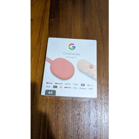 chromecast with google tv 粉色台北現貨 蝦皮店到店免運