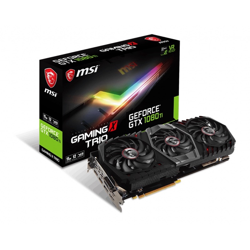 msi 微星 GEFORCE GTX 1080 TI GAMING X TRIO