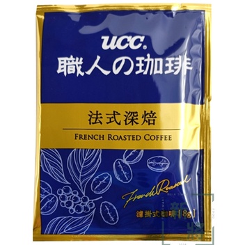 UCC濾掛式咖啡法式深焙 8g [單入, 即期品]