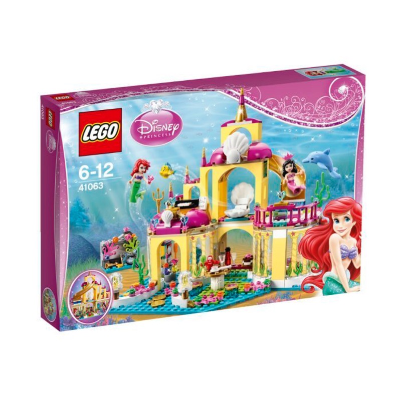 【積木樂園】樂高 Lego  41063 Princess Ariel's Undersea Palace