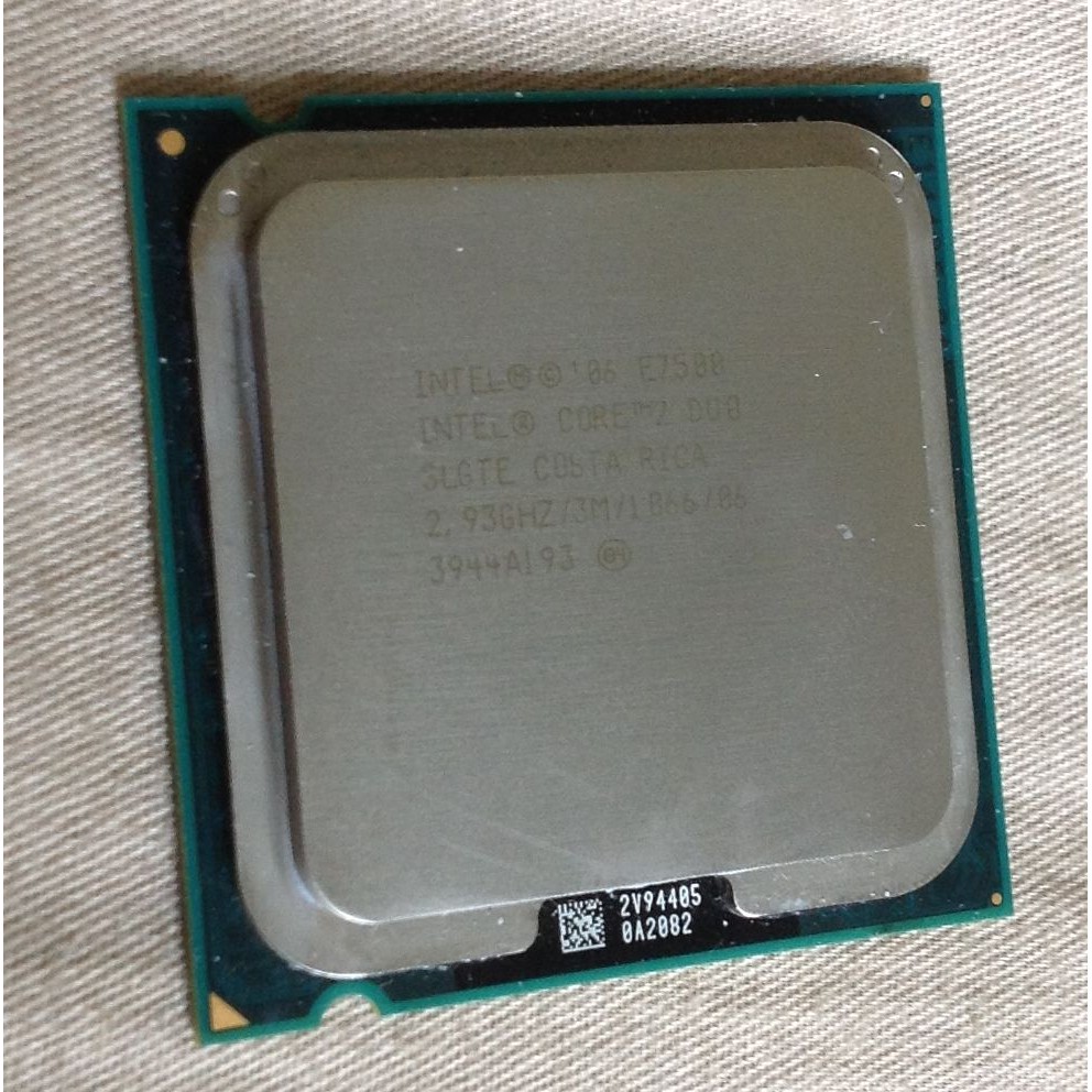 Intel Core 2 Duo E7500 CPU