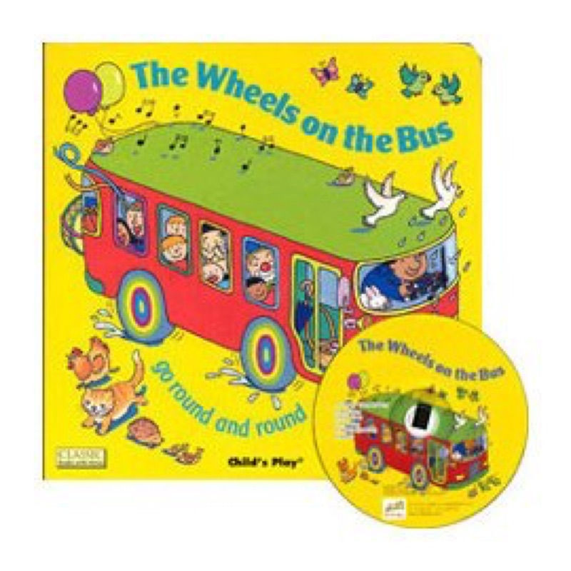 THE WHEELS ON THE BUS 書+CD