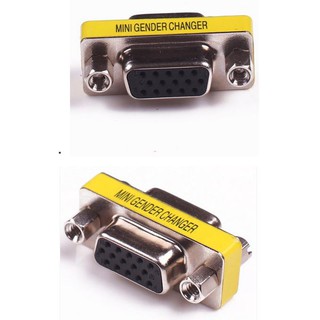 智信 VGA D-SUB 15PIN VGA15孔對15孔 母對母 母母 轉接頭 直通頭 連接頭