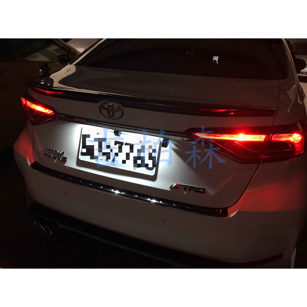 (吉柏森) ALTIS 11代 12代 CROSS SIENTA GR LED 燈 白光 牌照燈 照牌燈 車牌燈 門鎖扣