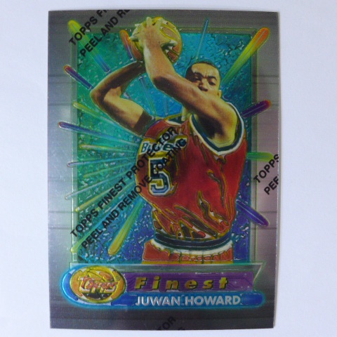 ~ Juwan Howard ~RC NBA球星/朱萬·霍華德 Finest金屬設計.經典新人卡