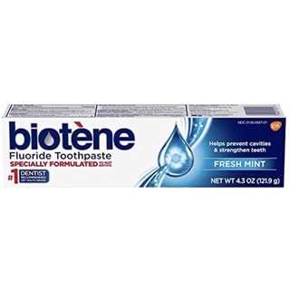 【費城洛基】預購🔥 Biotene 溫和配方氟化物牙膏 清新薄荷味 4.5 盎司 美國直送🇺🇸