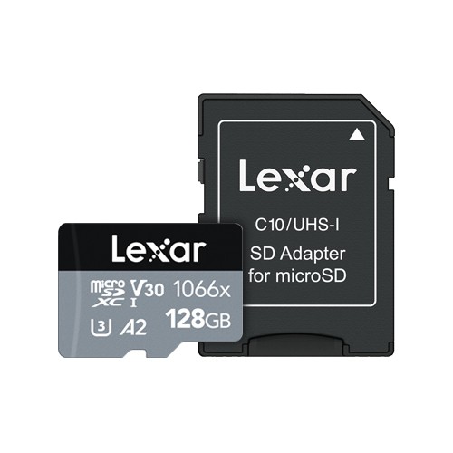 【玖華攝影器材】Lexar 雷克沙 Professional 128G microSDXC UHS-I 1066x