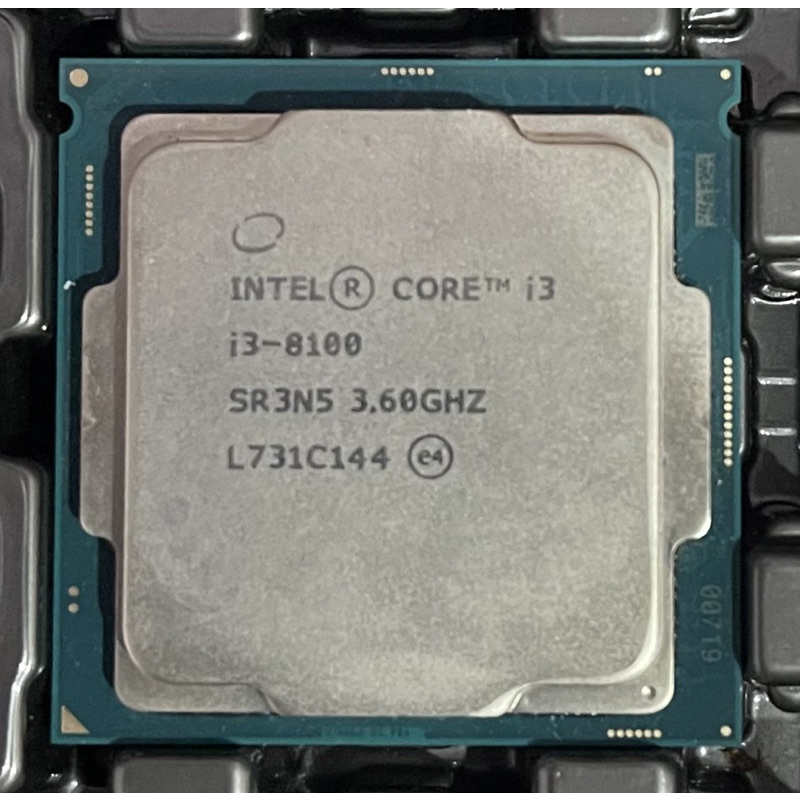 二手良品 INTEL i3 8100 CPU 處理器 LGA 1151 八代