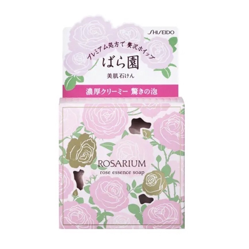 現貨 日本資生堂玫瑰仙子潤膚乳霜香皂