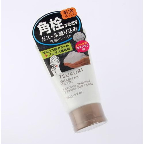 【日本製商品】BCL TSURURI 保證日本境內商品 礦物泥岩鹽 角栓 毛孔洗面乳日本洗面乳 120g