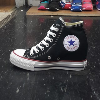 內增高 Converse Chuck Taylor All Star 厚底 帆布 高筒 黑色 基本款 547198C