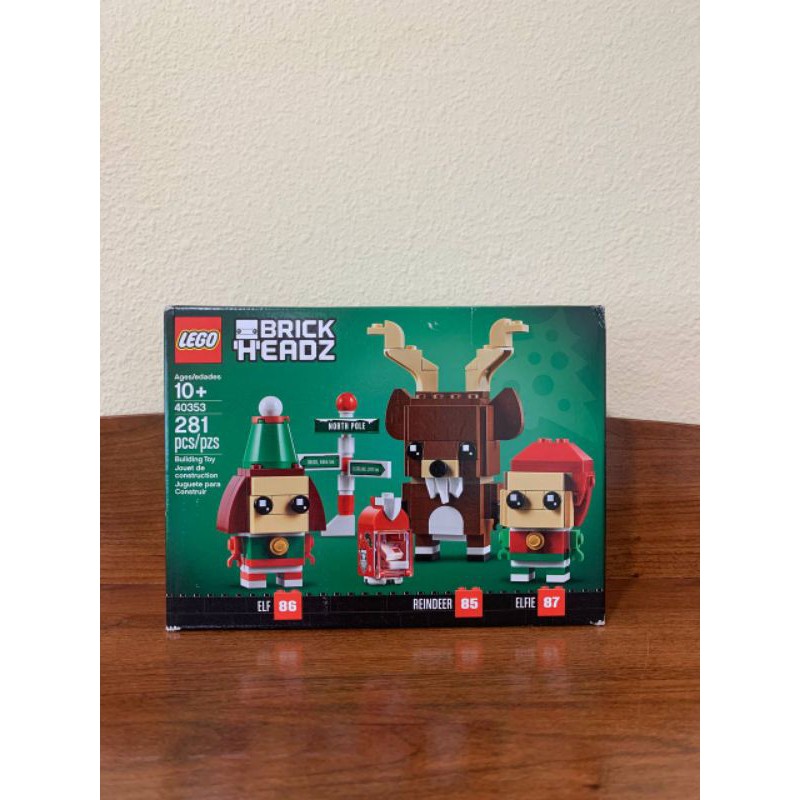 （ 山姆漢克）LEGO 40353 BrickHeads馴鹿與聖誕精靈