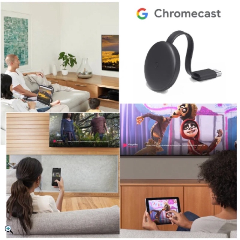 Chromecast 3 HDMI 媒體串流播放器(2019)