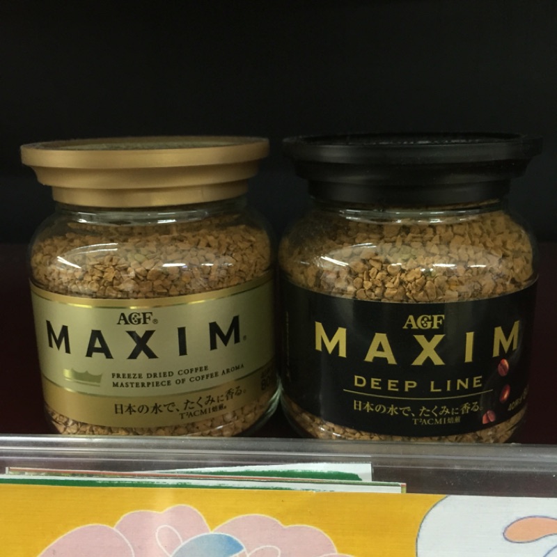 日本直送 AGF MAXIM 咖啡罐裝 80G