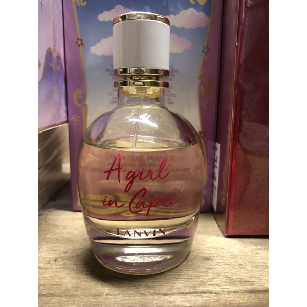 Lanvin A Girl In Capri 浪凡 卡布里風情 女性淡香水（原100ml，實際容量如附圖