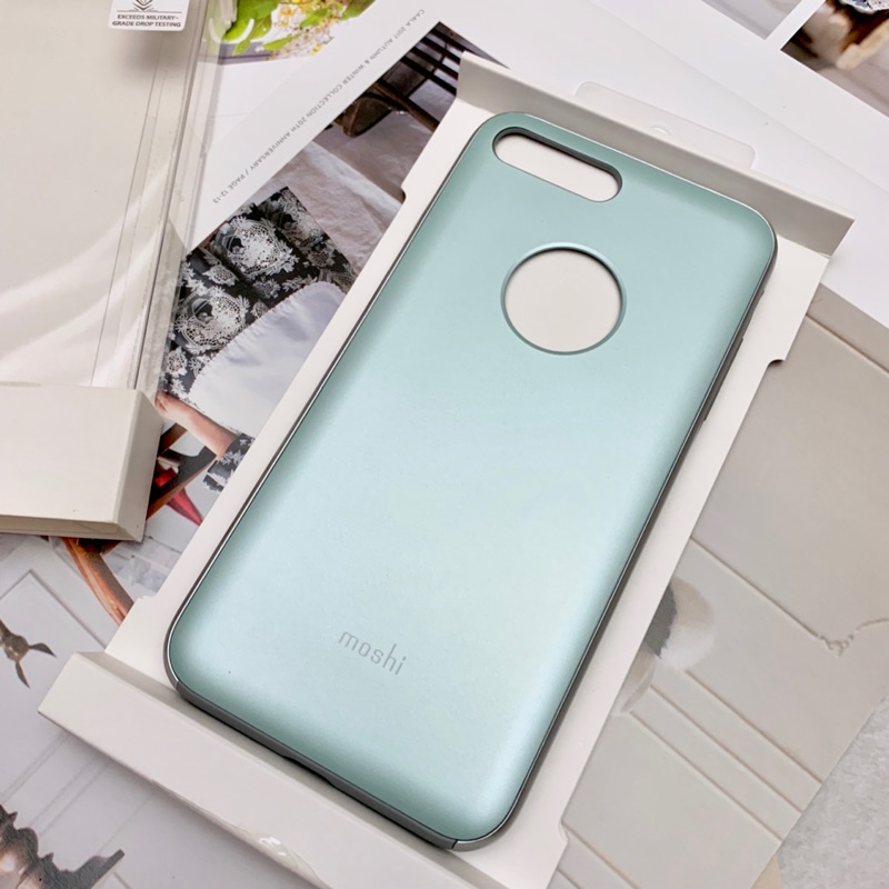 《私物出清》【Moshi】iGlaze Clear for iPhone 8/7 Plus 超薄時尚保護背殼