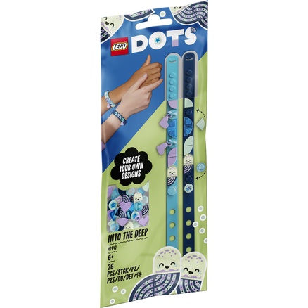 ||一直玩|| LEGO 41942 豆豆墜飾手環-蔚藍海洋 (Dots)