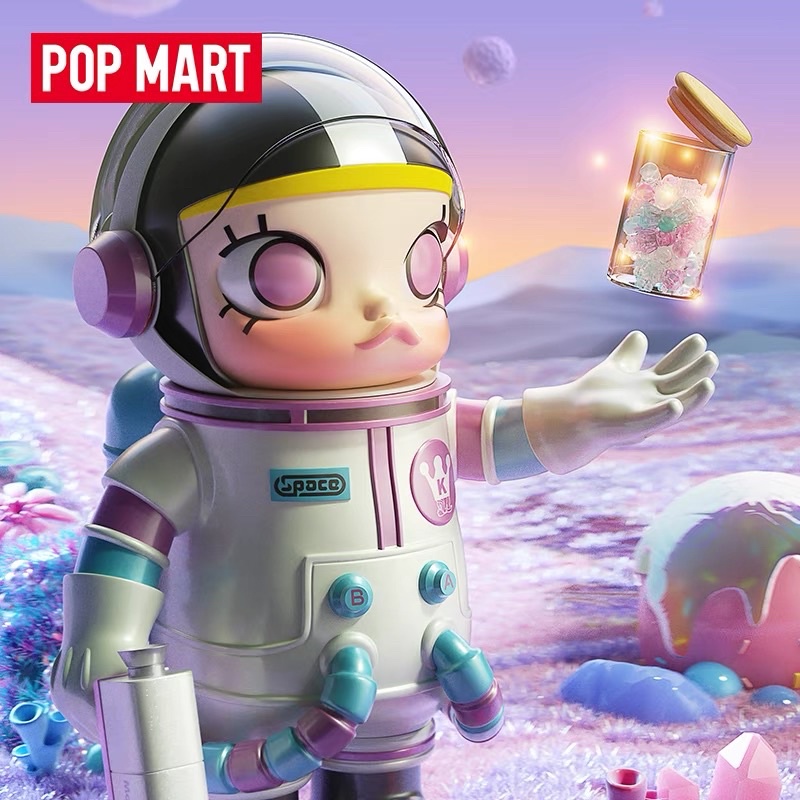 預購 PopMart泡泡瑪特 Molly 400% 1000%糖豆 Mega Space 系列