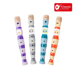 《德國Classic world》木製兒童直笛【玩具樂器 適合3歲以上】客來喜經典木玩具-CE認證安全玩具