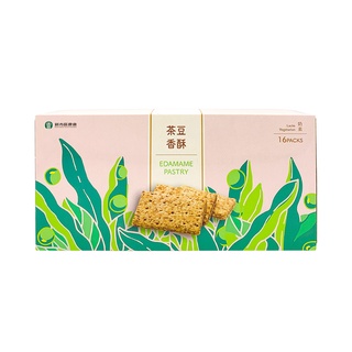 【新市區農會】茶豆香酥 192公克*16入/盒 -台灣農漁會精選