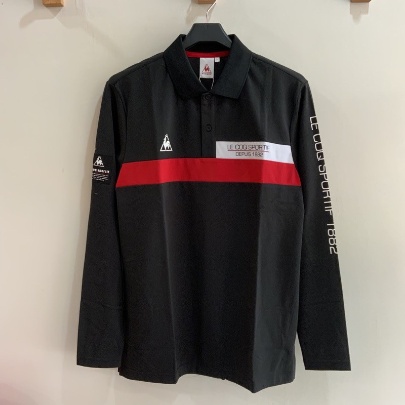 le coq sportif（公雞品牌） 成人薄長袖polo衫上衣