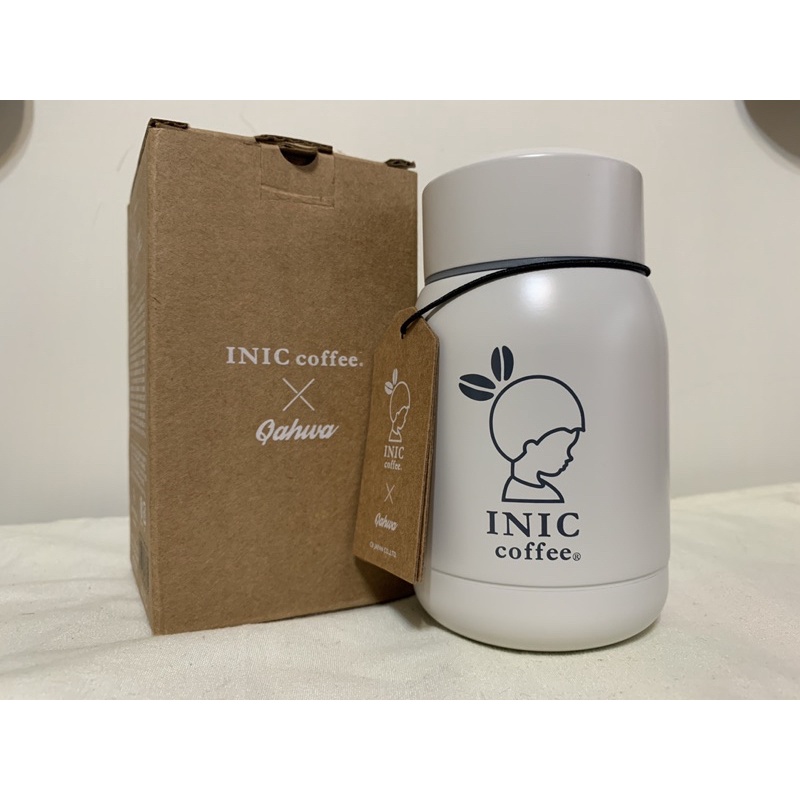 全新》日本 INIC 咖啡專用不銹鋼保溫瓶 隨手瓶190ml