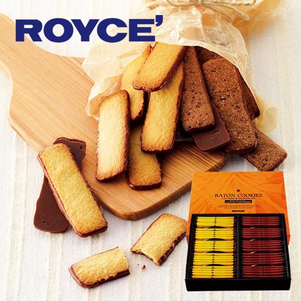 【🛬預購2周抵台寄出】日本北海道 ROYCE  Baton Cookies 夾在大陸心餅乾50入 可可椰子混合口味