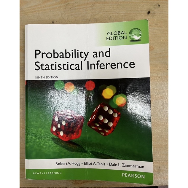 Probability and Statistical Inference (9th Edition)機率與統計