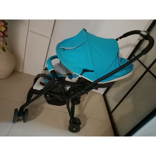 Combi 康貝 Well Comfort 超輕量雙向式嬰兒手推車(藍)