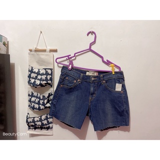 專櫃Levi’s 深藍B O O T C U T 515牛仔短褲