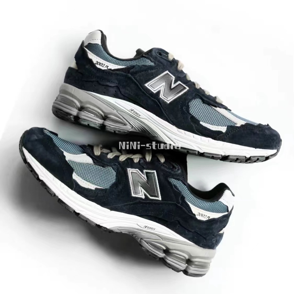 【NINI】New Balance 2002R 藏青藍 男女同款 NB 2002R 休閒鞋 跑步鞋 M2002RDF