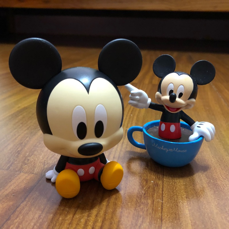 米奇 迪士尼 扭蛋 環保扭蛋 咖啡杯米奇
