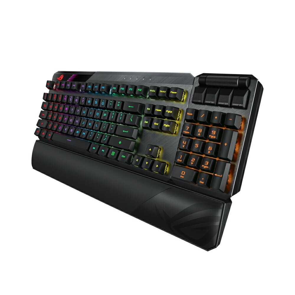 全新 ASUS 華碩 ROG Claymore II RGB 無線機械式鍵盤 RX青軸