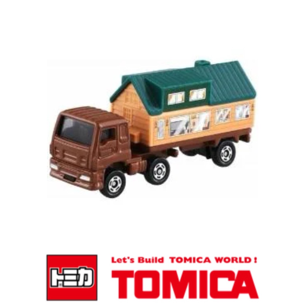 Tomica No. 89 多美 小汽車 ISUZU GIGA 拖車屋 2019年 新車貼