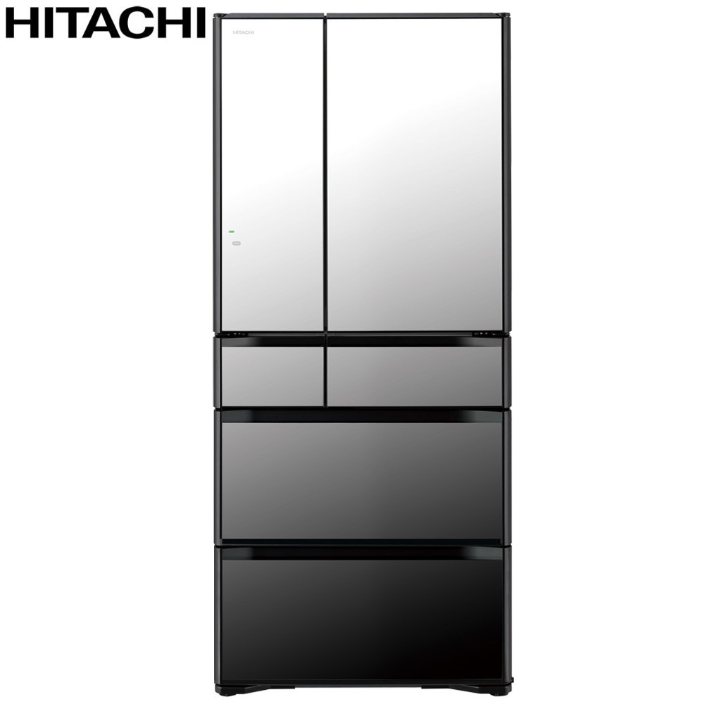 HITACHI 日立 676公升日本原裝變頻六門冰箱 RXG680NJ琉璃鏡(X) 大型配送