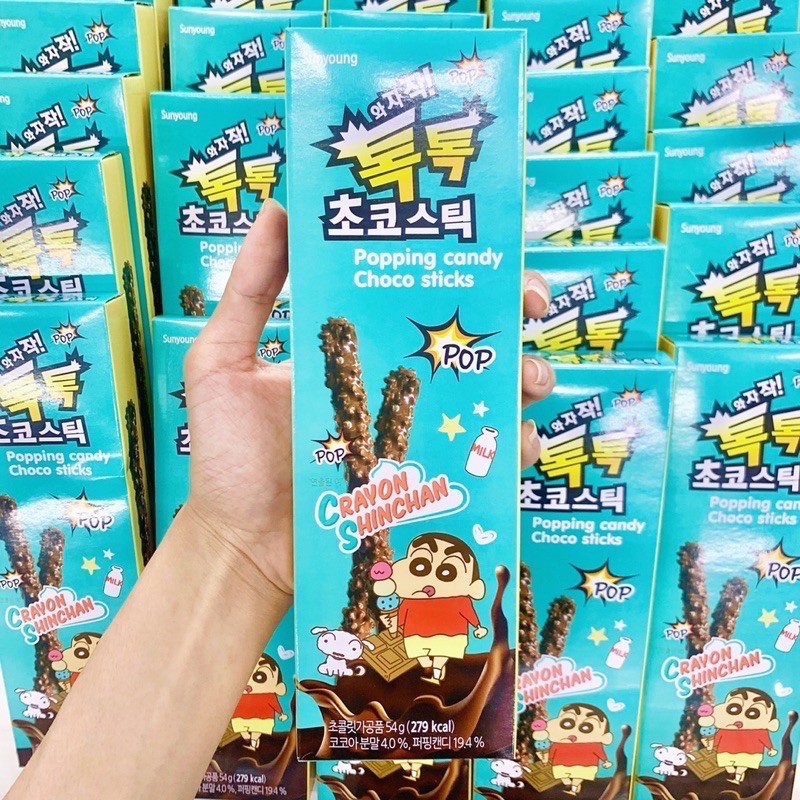 🇰🇷韓國蠟筆小新跳跳糖 巧克力棒 限量 代購