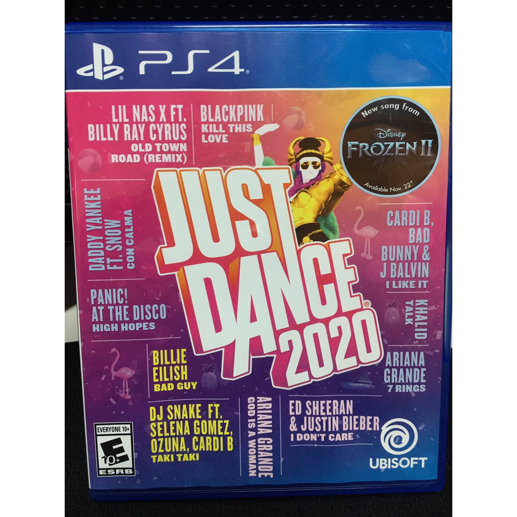 JUST DANCE 2020 ENGLISH 舞力全開 英文版 PS4 遊戲 二手