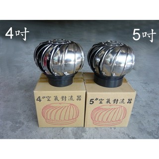 §排風專家§ 4" 5" 304不鏽鋼 各種通風球, 排風球, 通風器 適用於各種屋頂 大樓通風管
