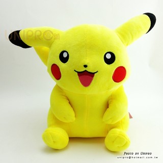 神奇寶貝 皮卡丘 Pikachu 30公分 胖丘 絨毛娃娃 玩偶 禮物 正版授權 寶可夢 Pokemon Go