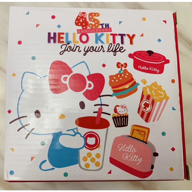 全新商品_Hello Kitty45週年不銹鋼便當盒（圓形）