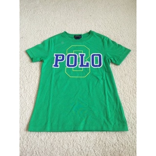 【美國JC】【清倉】Polo Ralph Lauren RL 男童 POLO字樣 綠色 短袖 T 恤 7歲 ~現貨