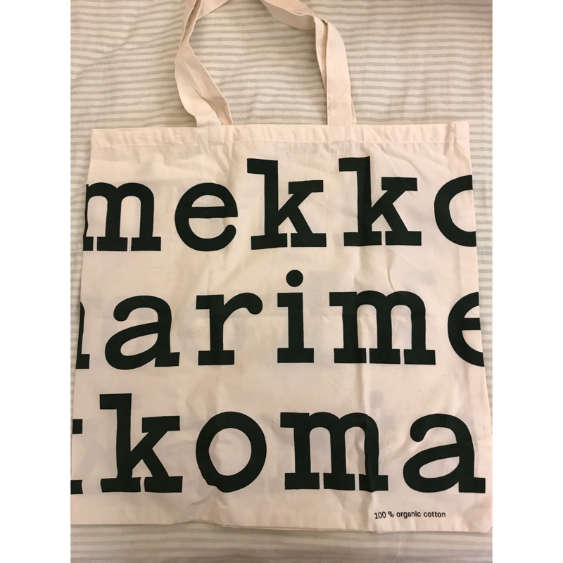芬蘭marimekko 綠色環保購物袋