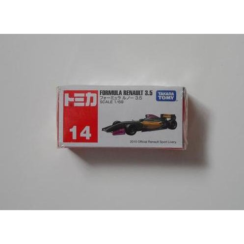 TAKARA TOMY TOMICA 14 FORMULA RENAULT 3.5 多美小汽車 火柴盒小汽車