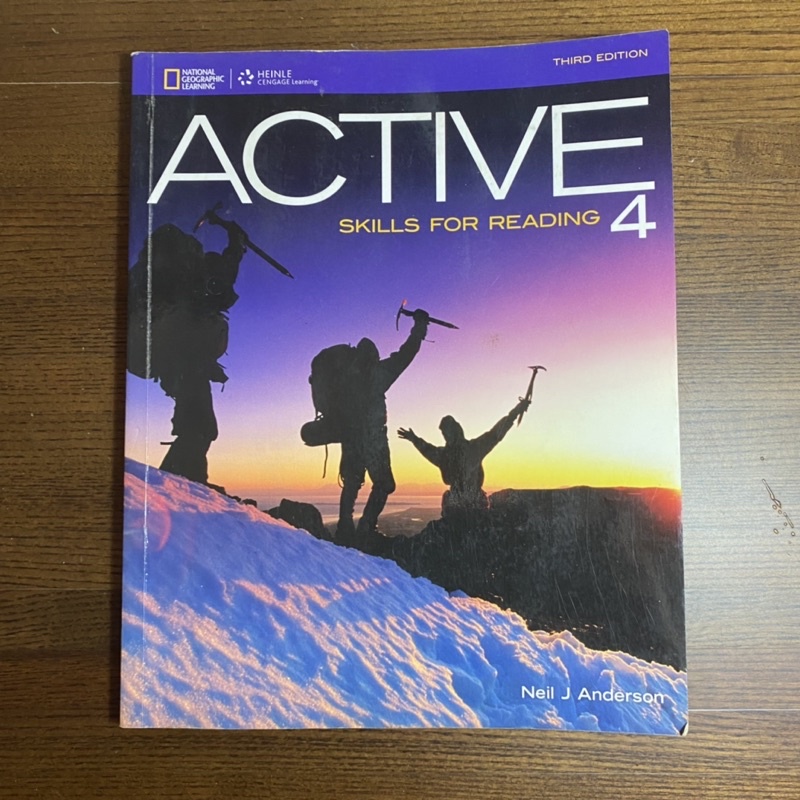 二手/ Active-skills for reading 4