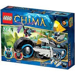 LEGO 樂高 70007 神獸傳奇系列 Eglor's Twin Bike 絕版品 Chima